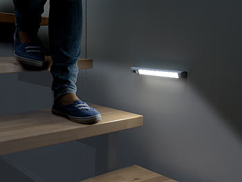 LED-Streifen Treppenbeleuchtung mit Bewegungsmelder