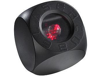 laser Disco- & Party Prisma-Effektlampe LaserCube mit Kristall-Prisma
