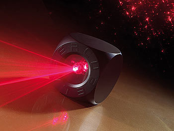 laser Disco- & Party Prisma-Effektlampe LaserCube mit Kristall-Prisma
