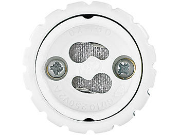 Lunartec Lampensockel-Adapter Adapter E14 auf GU10, 4er-Set