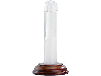 PEARL FitzRoy-Sturmglas (Barometer) aus echtem Glas, 14 cm