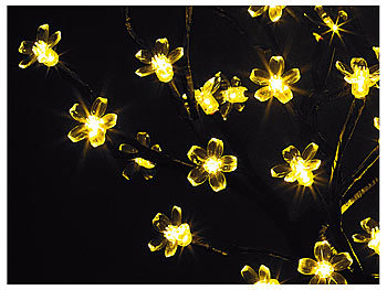 Lunartec LED-Leucht-Baum im Kirschbaum-Design, 45 cm