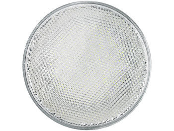 Luminea SMD-LED-Lampe, PAR38-Reflektor, E27, 42 LEDs, weiß, 490-510 lm