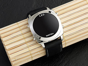 St. Leonhard Retro-moderne Digital-Armbanduhr mit LED-Technik