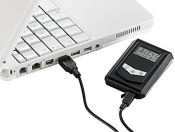 FreeTec USB-Temperatur- und Luftfeuchtigkeits-Datenlogger (Versandrückläufer)