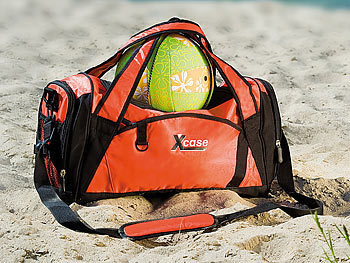 Xcase Strapazierfähige Sport- und Reisetasche mit Ballhalter