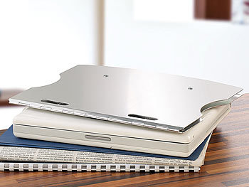 General Office Notebook-Ständer aus Aluminium, mit Drehteller (refurbished)