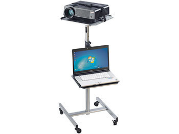 General Office Variabler Profi-Projektor-Wagen mit 2 Ablage-Ebenen