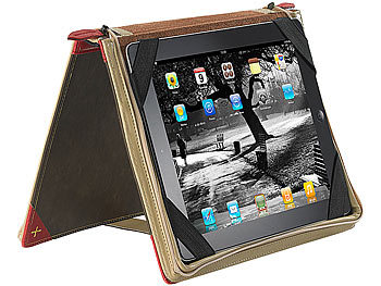 Xcase Elegante Schutztasche im Buch-Design für iPad & TOUCHLET