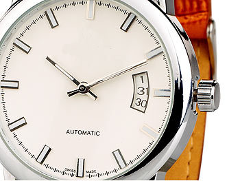 St. Leonhard Klassische Herrenarmbanduhr mit Automatik-Uhrwerk