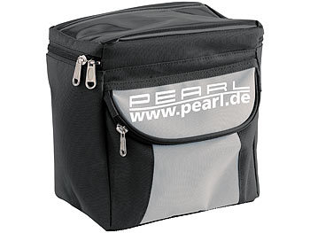 PEARL 2er-Set Kühltasche fürs Fahrrad, 5 Liter