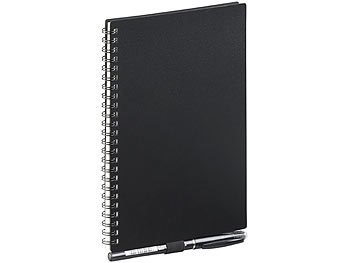General Office Wiederverwendbares Notizbuch mit schwarzem Stift und App, DIN A5
