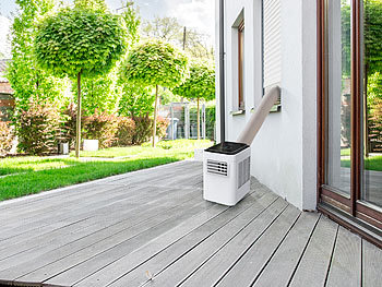 Sichler Mobile Monoblock-Klimaanlage, 9.000 BTU/h, für Outdoor erweiterbar