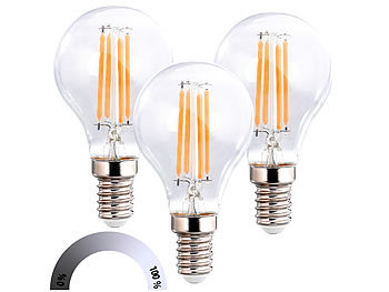 LED-Filament-Lampen für E14-Fassungen