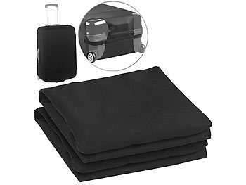 Reisekofferhüllen: Xcase 2er-Set elastische Schutzhülle für Koffer bis 63 cm Höhe, Größe L