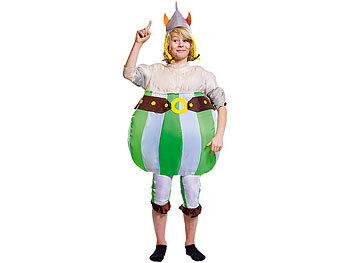 Partykostüm: Playtastic Selbstaufblasendes Kostüm "Wikinger für Kinder" bis Gr. 134