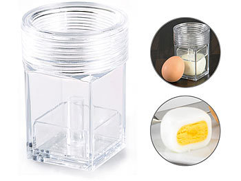 Eierwürfel-Maker: infactory Würfel-Ei-Maschine für eckige Eier