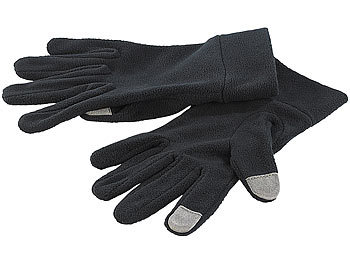 PEARL urban Touchscreen-Handschuhe aus kuscheligem Fleece Gr. 9,5 (XL)