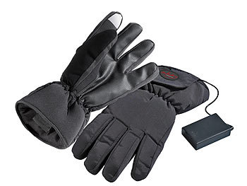 infactory Beheizbare Handschuhe, Größe S, batteriebetrieben
