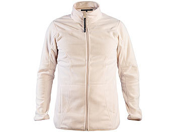 PEARL outdoor Fleece-Jacke für Herren, Größe L, beige