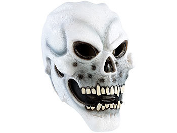 Horror Maske: infactory Totenkopfmaske aus Latex