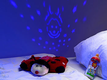 Baby- & Kinder Stofftier Sterne Projektor zur Schlafhilfe Sternenregen Lichteffekt