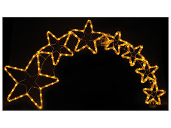 Lunartec Weihnachtsdeko "Kometenschweif" mit 120 LEDs,IP44 (refurbished)