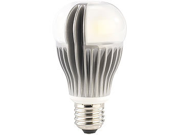 Luminea Dimmbare Premium-LED-Lampe E27, 12W, 5000 K, 1080 lm, 2er-Set