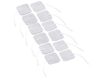 TENS Pads: newgen medicals 3er-Set Elektroden-Pads für Reizstrom-Geräte,  5x5 cm, je 4er-Set