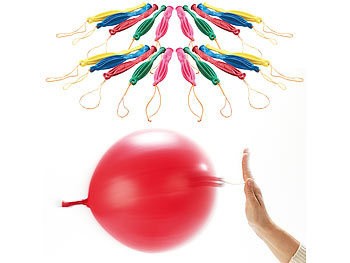 bunte Luftballons: Playtastic 20er-Set  XXL-Punch-Ballons