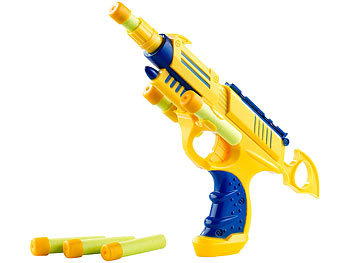 Playtastic Leichte Spielzeugpistole mit 6 Schaumstoffgeschossen