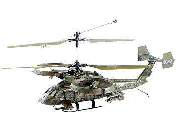 Simulus Funk-Ferngesteuerter Militär-Hubschrauber, 4-CH (refurbished)