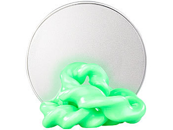 Magische Knete: Playtastic Nachleuchtende Knete "Glow in the dark", 50 g, grün