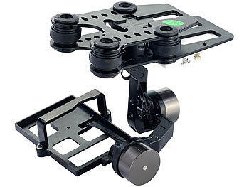 GPA-Kamera-Drohne: Simulus Kamerahalterung mit kardanischer Aufhängung (Gimbal) G-2D