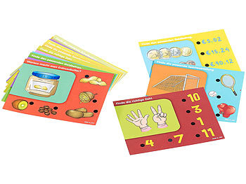 Lernspiele Paket: Playtastic Lernkarten-Set "Basic Fun II" für NX-1189 Objekte, 100 S.