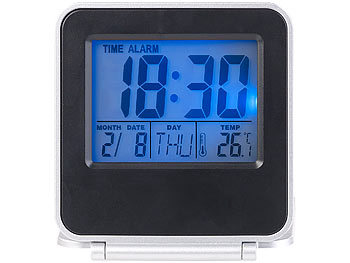 Thermometer mit Uhr
