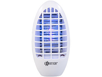 Exbuster 8er-Set Steckdosen-Insektenvernichter mit UV-Licht, für Räume bis 20m²