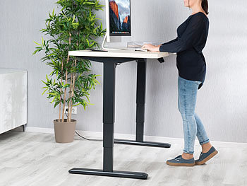 Arbeit Schreibpult Standing Desk Stehtisch Stehpult Stehschreibtisch Tischfuß Tischkufe