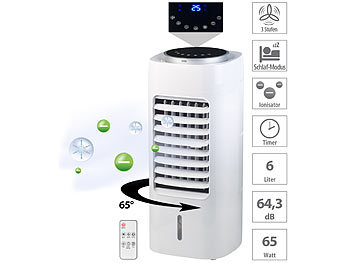Gerät zur Luftkühlung: Sichler 3in1-Luftkühler, Luftbefeuchter & Ionisator, Versandrückläufer