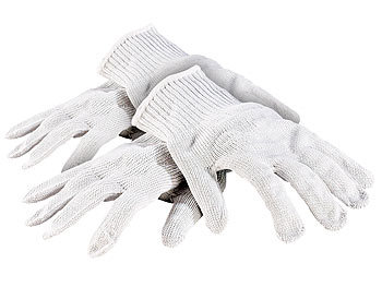 Stahlhandschuhe: AGT 2 Paar Nylon-Stahl-Handschuhe mit Schnittschutz