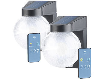 LED-Solar-Wandlampen