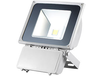 Luminea Wetterfester LED-Fluter, 100 Watt, IP65, warmweiß (refurbished)