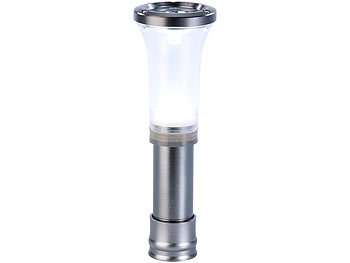 Lunartec 2in1 LED-Taschenlampe und -Laterne für Garten und Camping