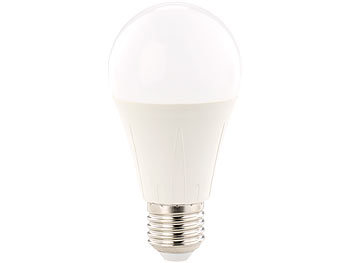 Luminea LED-Lampe, Klasse F, 12 W, E27, warmweiß, 3000 K, 1.055 lm, 220°