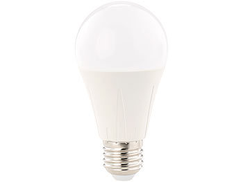Luminea LED-Lampe E27, Klasse A+, 12 W, tageslichtweiß 6400K, 1.055 lm, 160°
