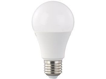 Luminea LED-Lampe E27, 12 W, dimmbar, tageslichtweiß 6400 K, 1055 lm, 4er-Set