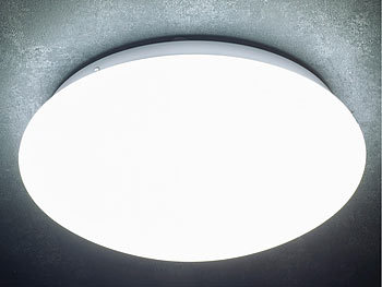 Luminea High-Power LED-Lampe mit Radar-Bewegungsmelder, 950 Lumen, 12 W, F