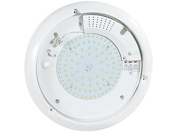 Luminea High-Power LED-Lampe, Radar-Bewegungssensor, 16W, IP44 (refurbished)