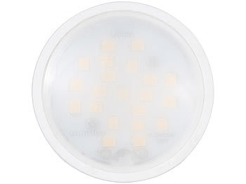 PEARL LED-Spot aus High-Tech-Kunststoff, GU10, MR16, 3 W, 200 lm, warmweiß