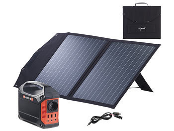 Solarpanel mit Powerbank